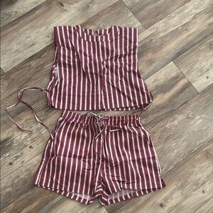 NWT Tribe Kelley Striped Set